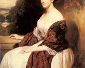 弗朗兹 夏维尔 温特哈特 : Portrait Of Madame Ackerman